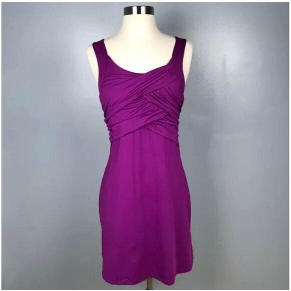 Athleta Purple Athletic Stretchy Medium Dress - Picture 1 of 3